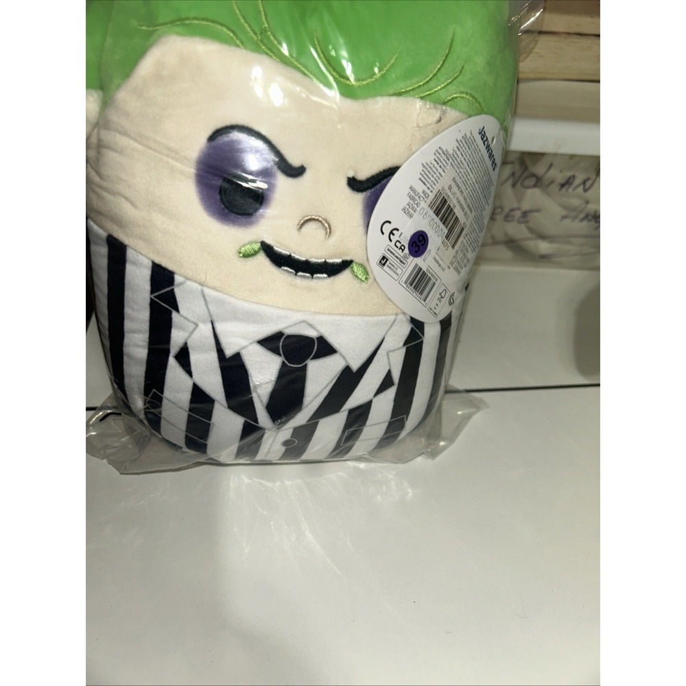 Squishmallows Plush Beetlejuice 8" New with Tag FREE Shipping